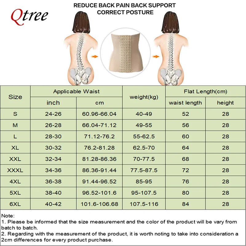 Corset Ceinture Gainante à Crochets